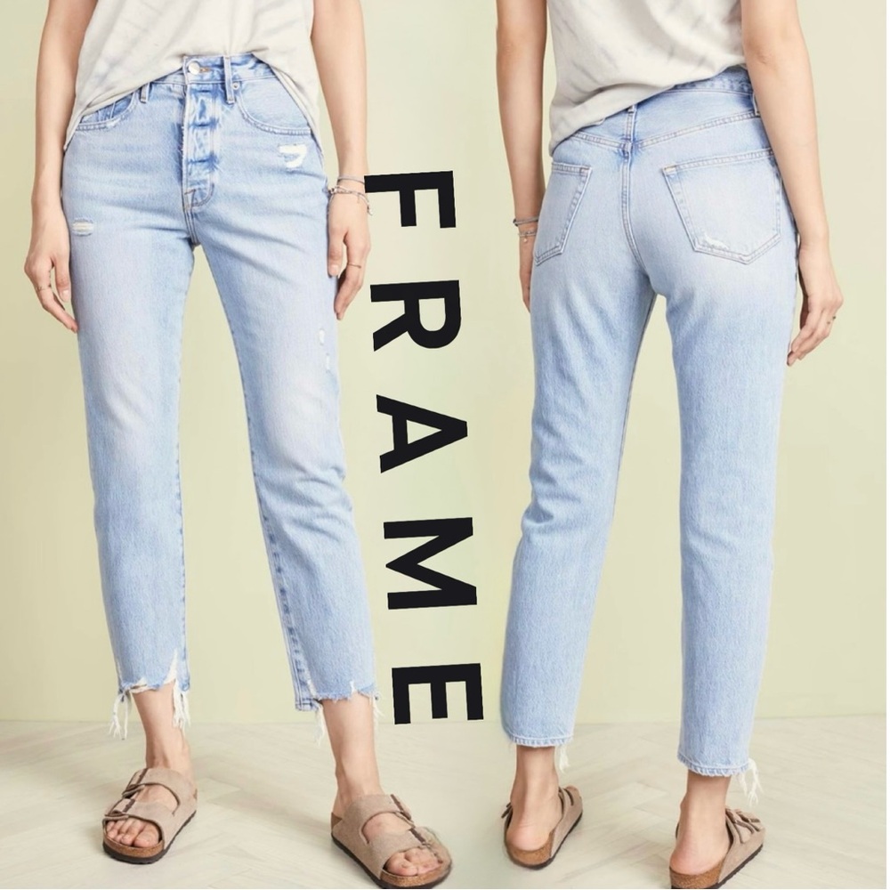 NWT - FRAME Blue 'Le Original' Straight Leg Jeans